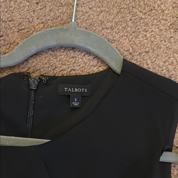 Talbots Black Sleeveless Dress - Picture 2 of 3